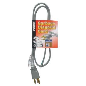3Ft 16/3 Garbage Disposal Power Cord