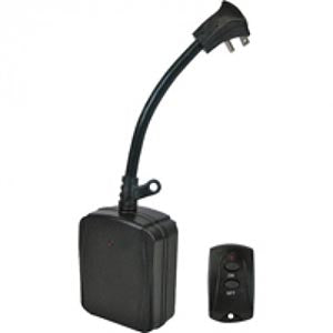3 Prong 2-Outlet Remote Controled Power Switch