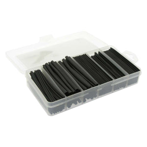 Heat Shrink Tube Kit , Black (196pcs)