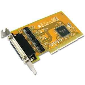4 Port RS-232 Universal Low-Profile PCI Serial Card