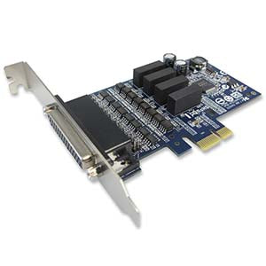 Industrial 4 Ports RS-422/485 w/ Surge & Isolation PCI-Express Serial Card