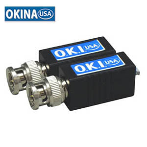 Video Balun BNC to UTP Terminal w/Filter Pair Okina UTP-VPB100P