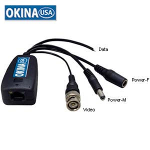 Video / Power / Data Balun Okina VPB-111RJ