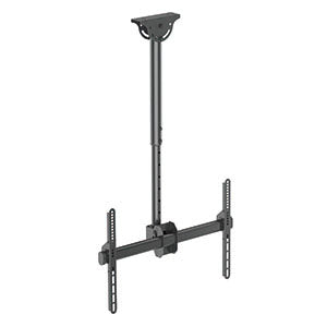 Flat TV Ceiling Mount for 37 ~ 70 Inch Adjustable Column 42 to 61 Inches PLB-CE946-01L