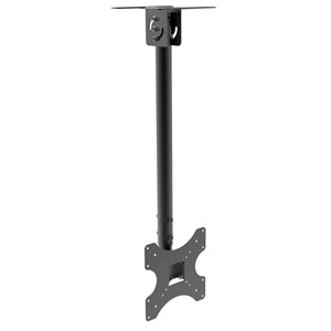 Flat TV Ceiling Mount Adjustable Pole Angle 10~32 Inch Tilt, BCEM237S1