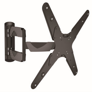 Flat or Curved TV Mount for 23 ~55 Inch Fullmotion Max 400x400 VESA 77lbs, LPA39-443
